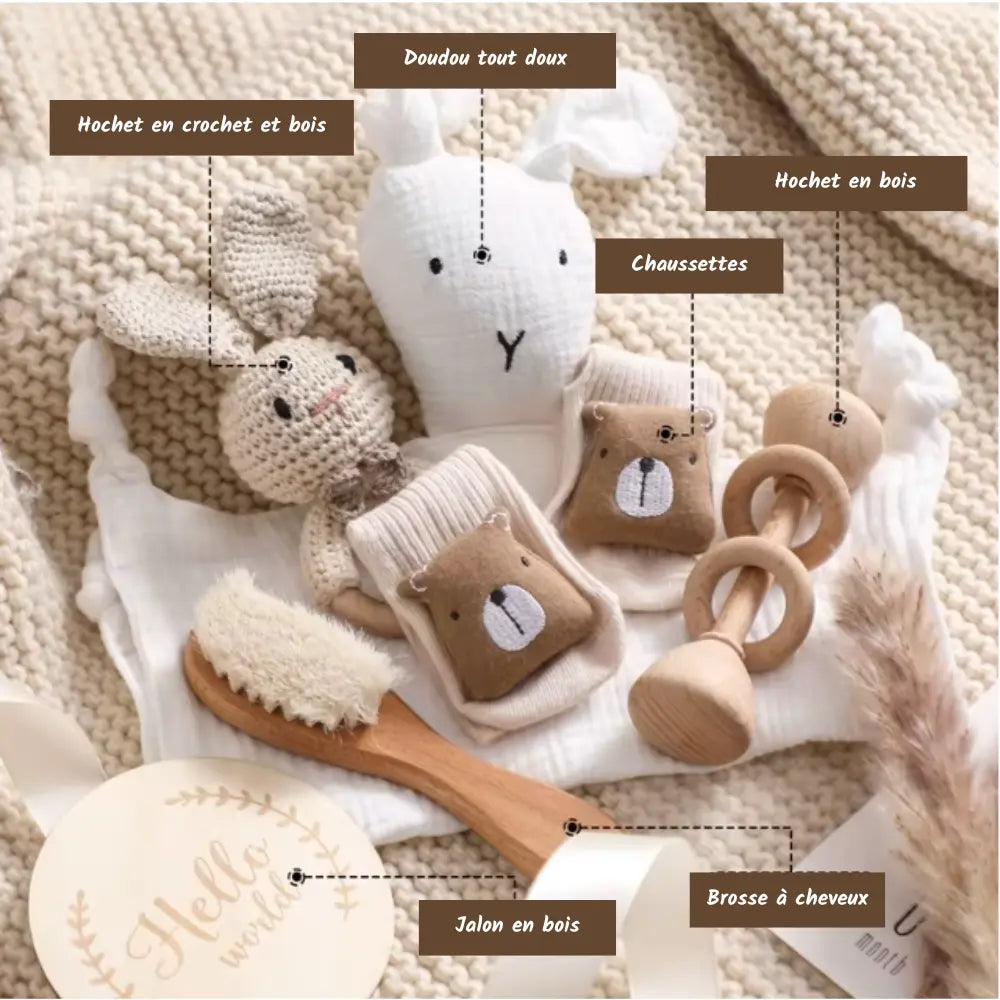 Coffret cadeau bébé Picnicdouille