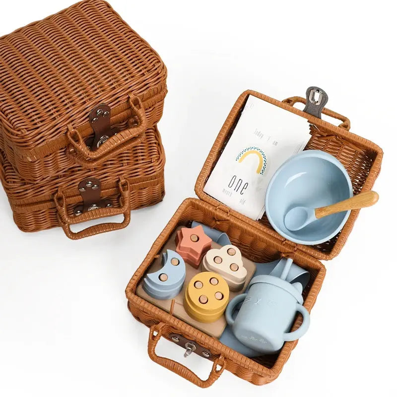 Coffret repas pour bébé - Ensemble complet et éducatif - Picnicdouille