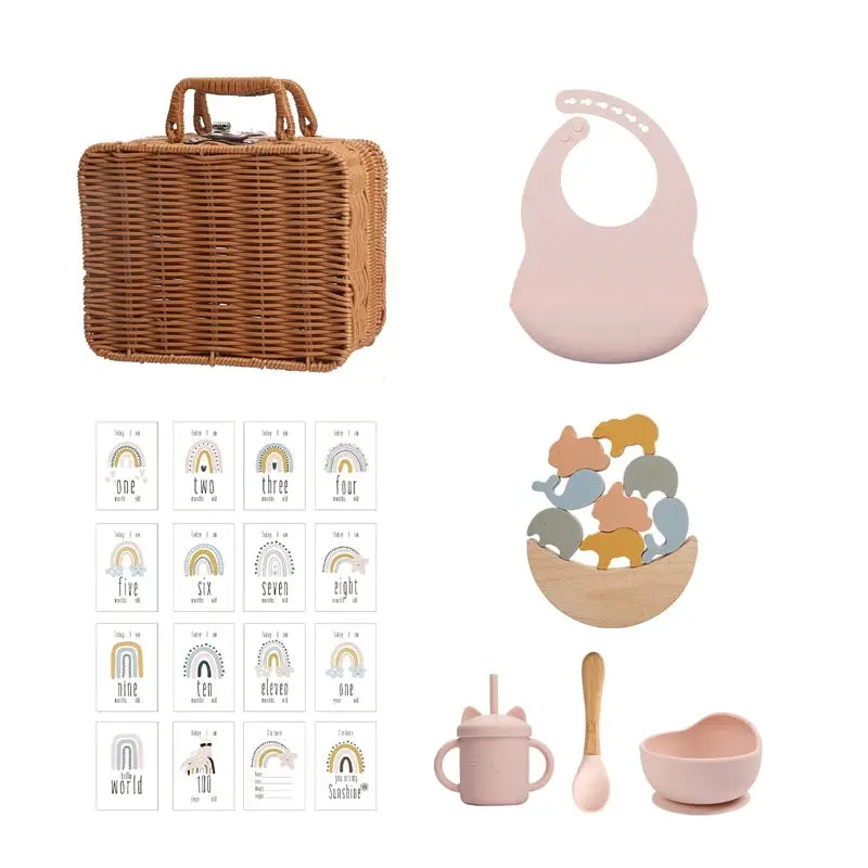 Coffret repas pour bébé - Ensemble complet et éducatif - Picnicdouille